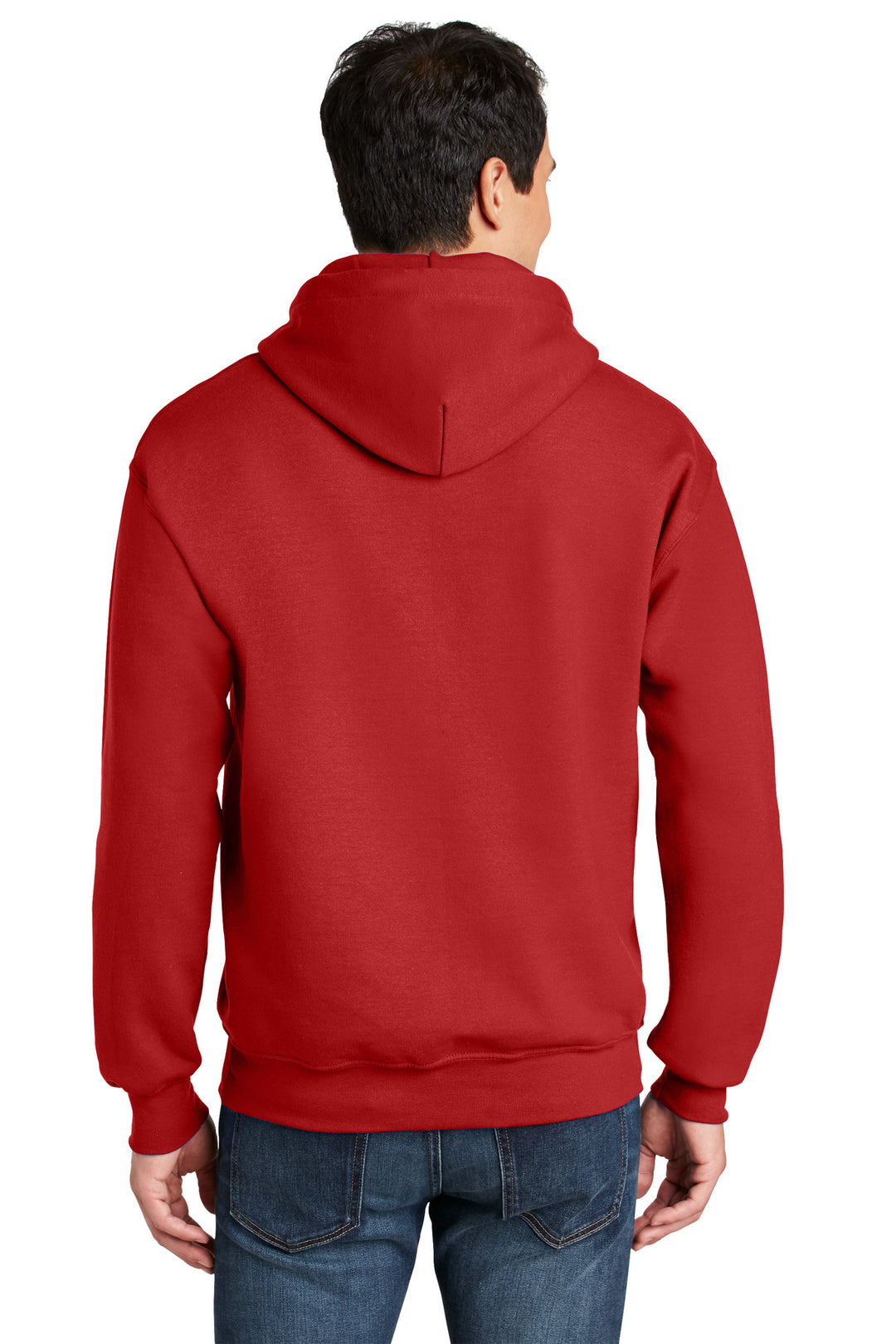 Red Gildan - DryBlend Pullover Hooded Sweatshirt. 12500