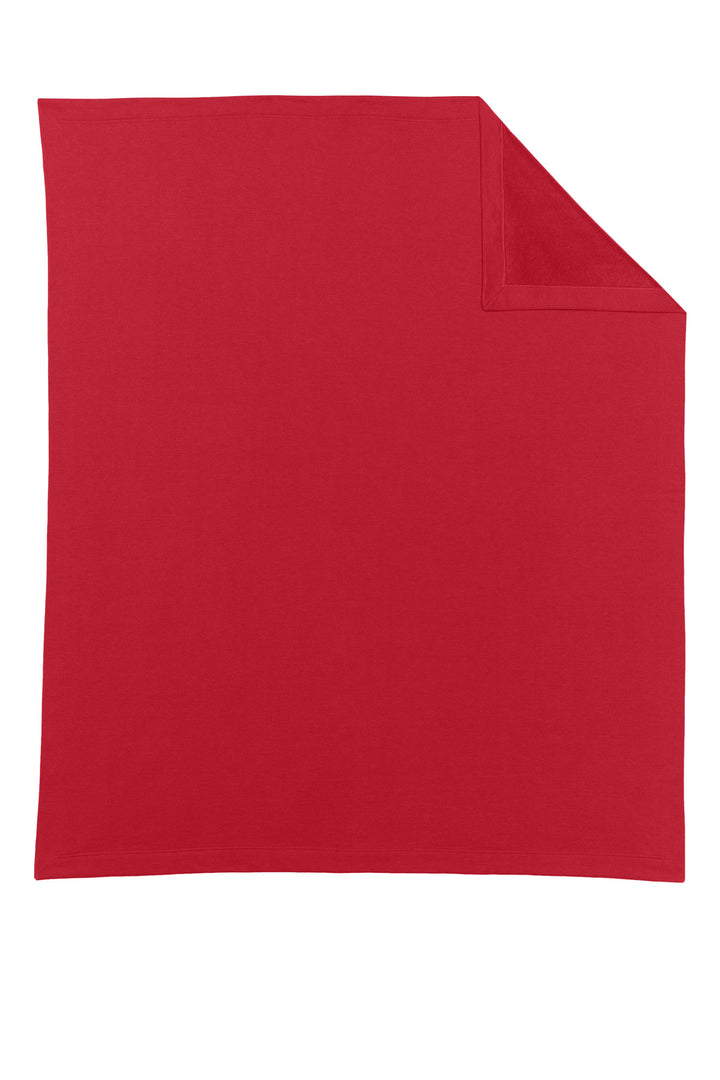 Red Gildan Heavy Blend Fleece Stadium Blanket 18900