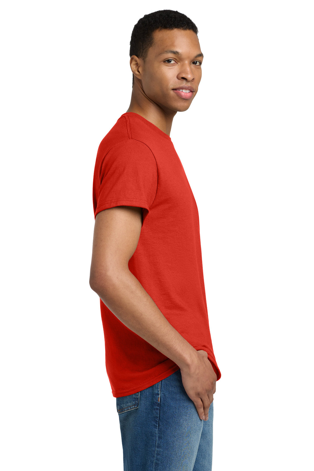 Red Gildan Tall 100% US Cotton T-Shirt 2000T