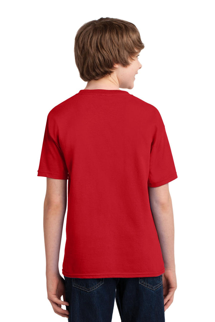 Red Gildan Youth Gildan Performance T-Shirt. 42000B