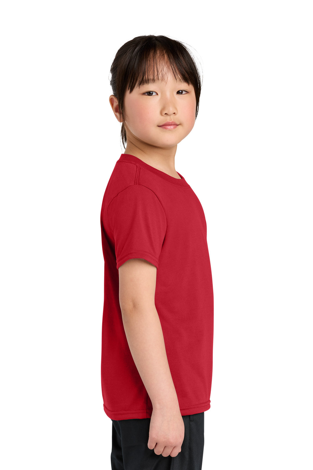 Red Gildan Youth Gildan Performance T-Shirt. 42000B