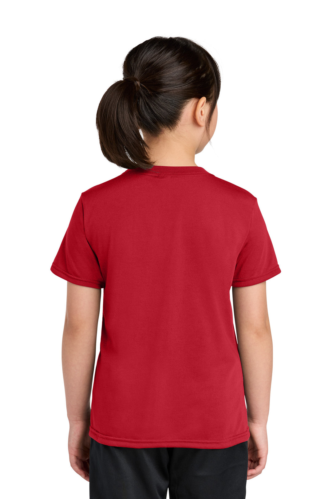 Red Gildan Youth Gildan Performance T-Shirt. 42000B