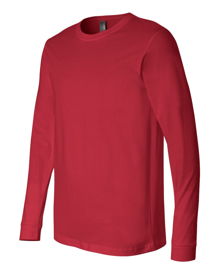 Red Jersey Long Sleeve Tee - 3501