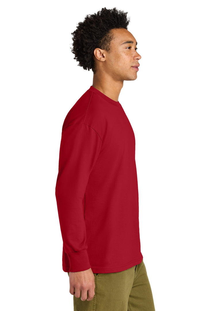 Red Next Level Apparel Heavyweight Long Sleeve Tee NL7211