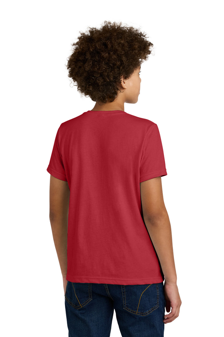 Red Next Level Apparel Youth CVC Tee NL3312