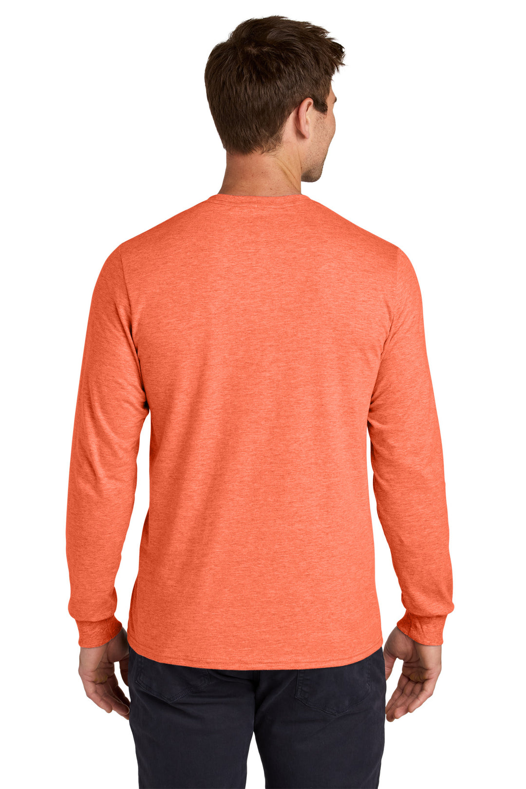 RetHtCoral Jerzees Classics Unisex Cotton Long Sleeve T-Shirt 363L