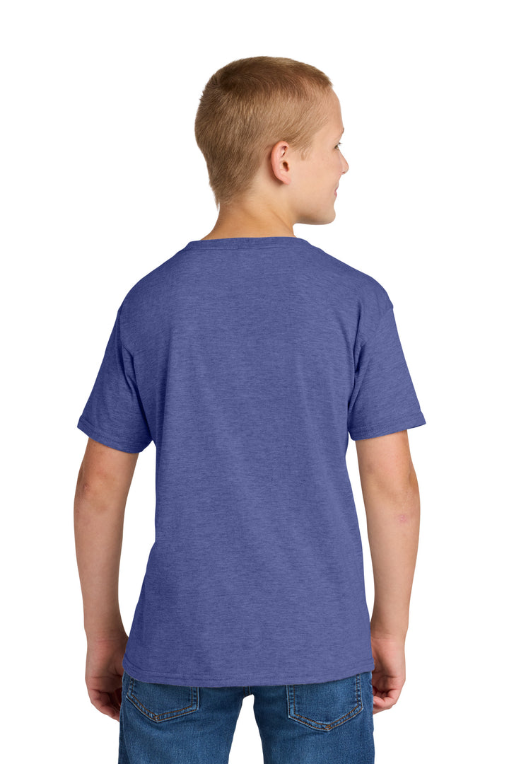 RetHtPrpl Jerzees Classics Youth Cotton T-Shirt 363Y