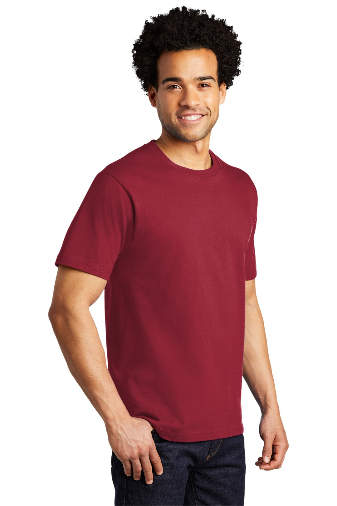 Rich Red Port & Company Bouncer Tee PC600