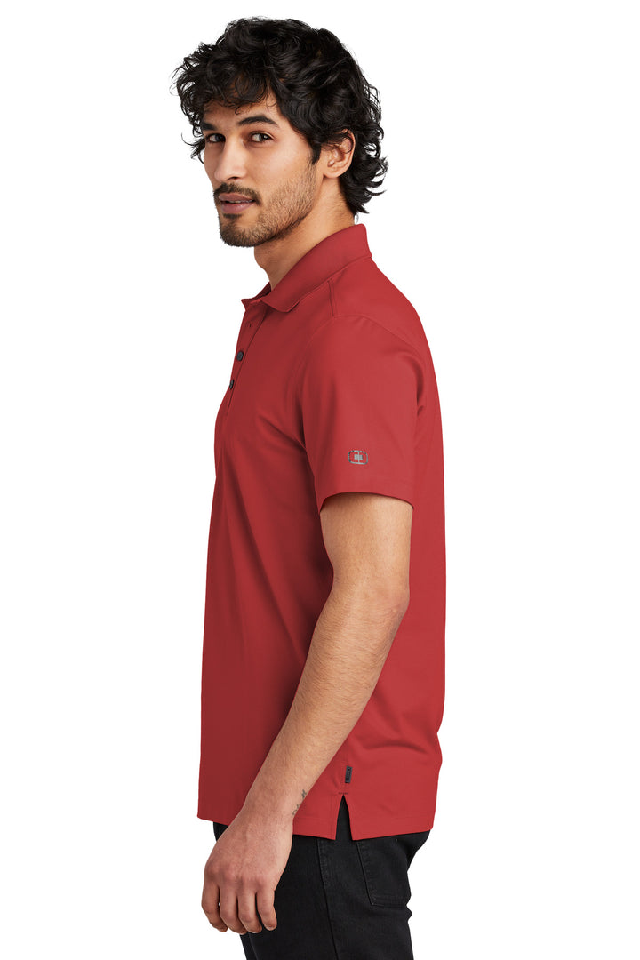 Ripped Red OGIO Metro Polo. OG130