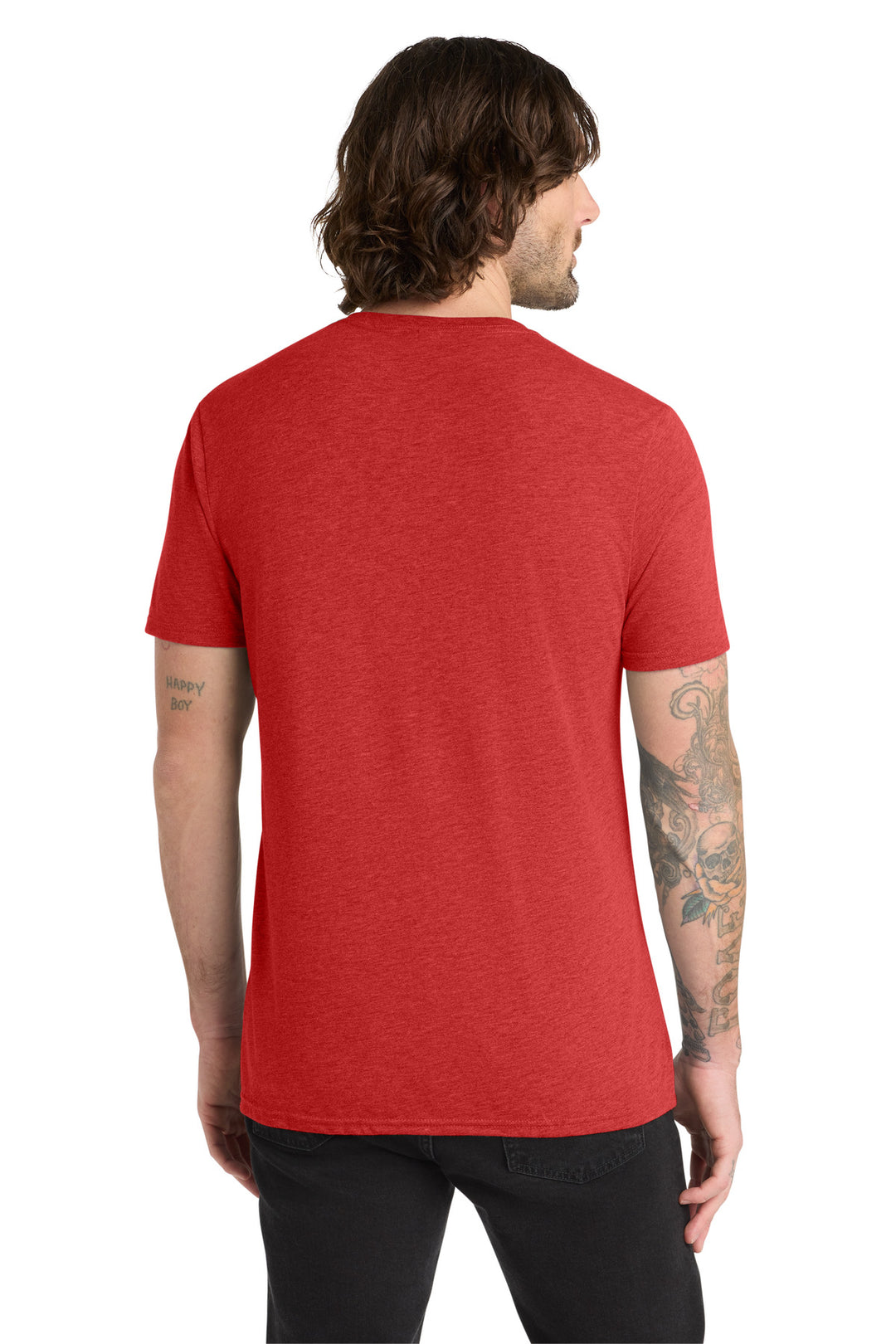 Rise Up Red Allmade Unisex Tri-Blend Tee AL2004