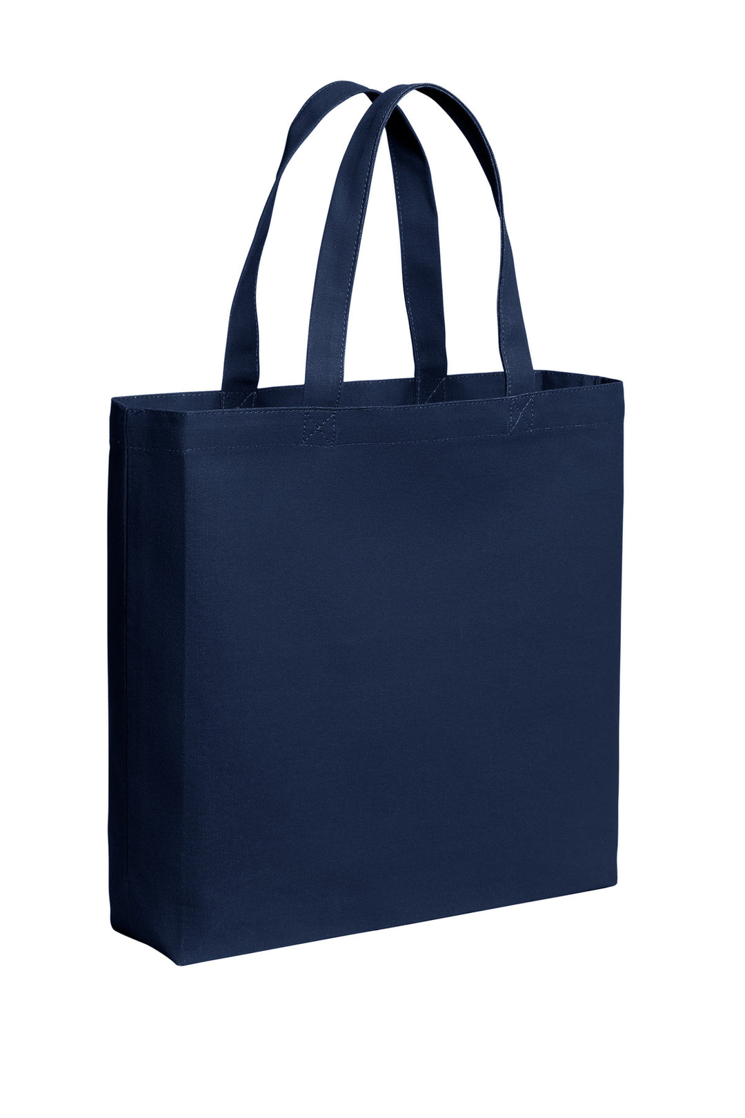 RiverBlNv Port Authority Cotton Canvas Tote BG424