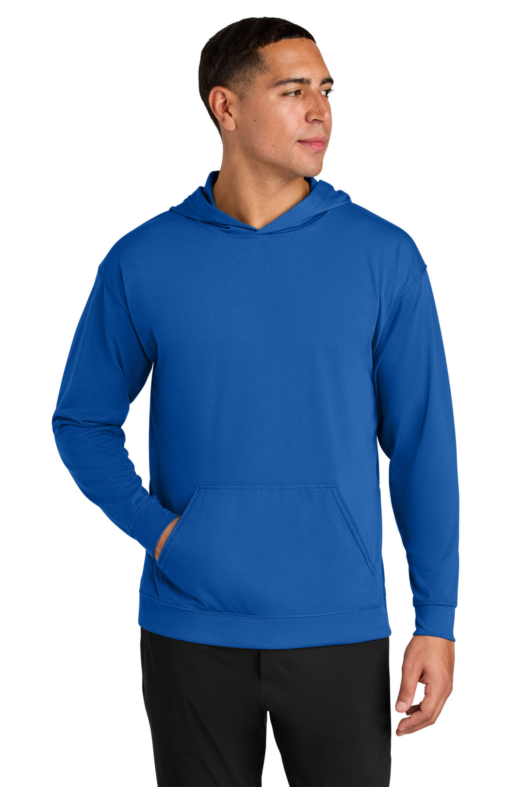 Royal A4 Softek Long Sleeve Hooded Tee A4N3528