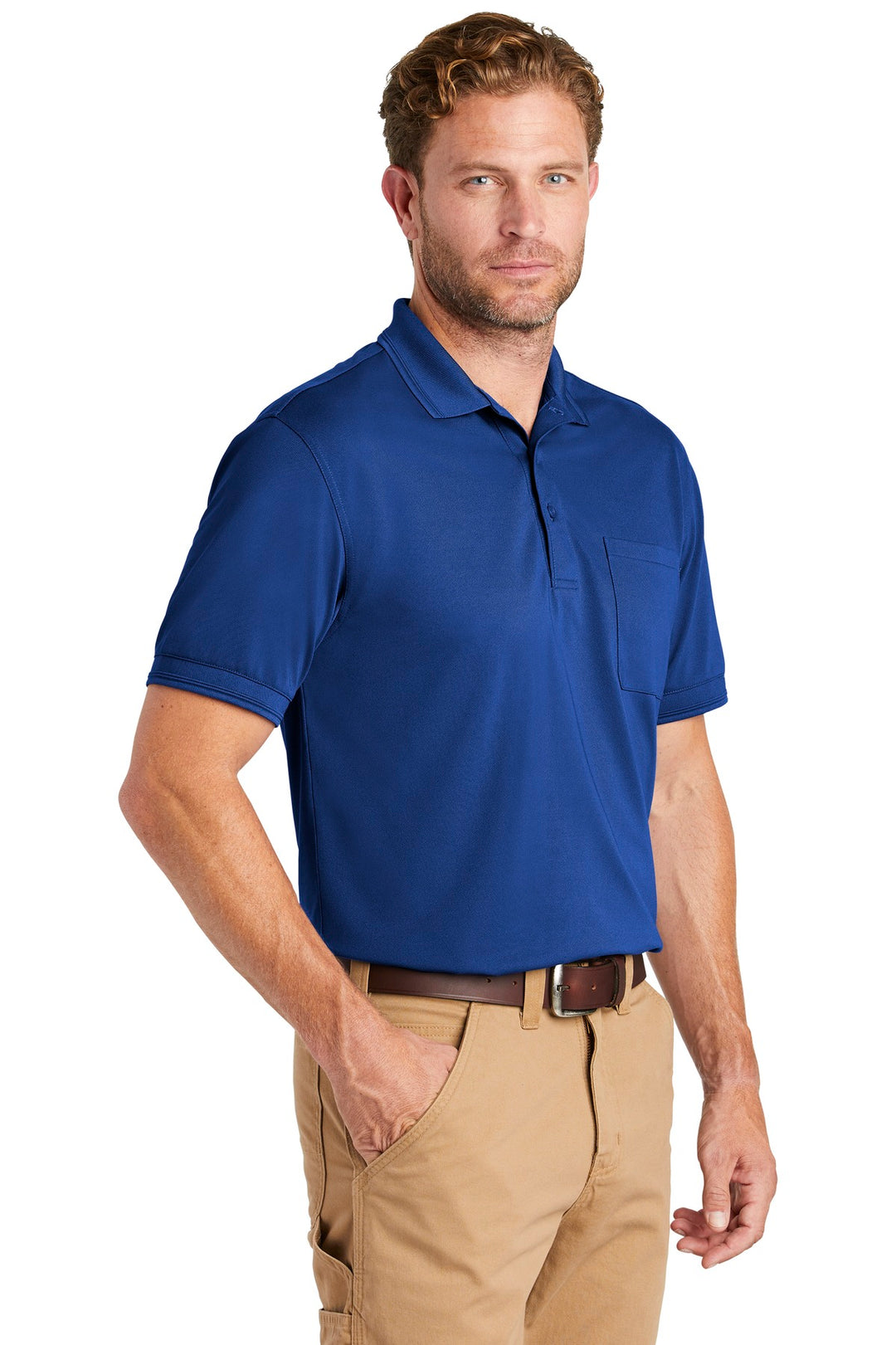 Royal CornerStone Industrial Snag-Proof Pique Pocket Polo. CS4020P