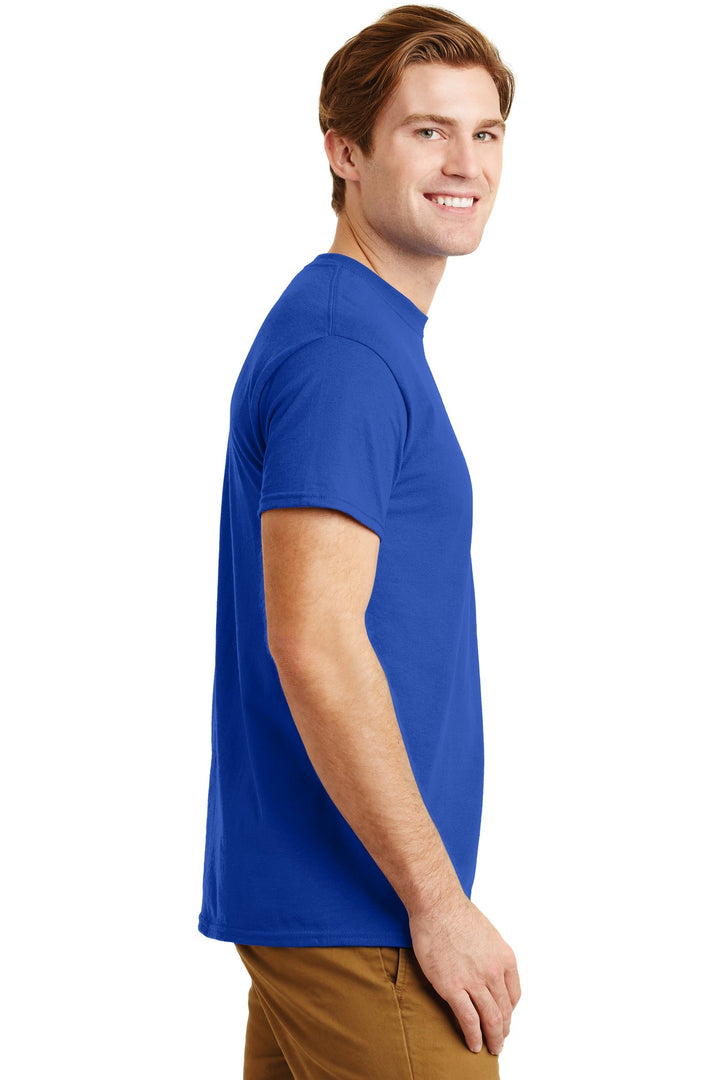 Royal Gildan - DryBlend 50 Cotton/50 Poly Pocket T-Shirt. 8300
