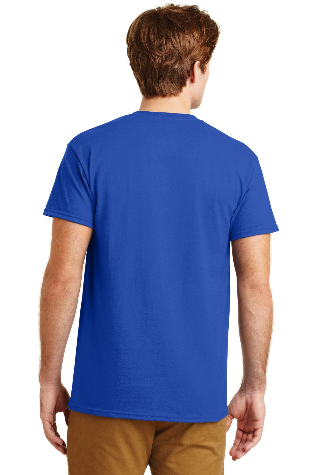 Royal Gildan - DryBlend 50 Cotton/50 Poly Pocket T-Shirt. 8300
