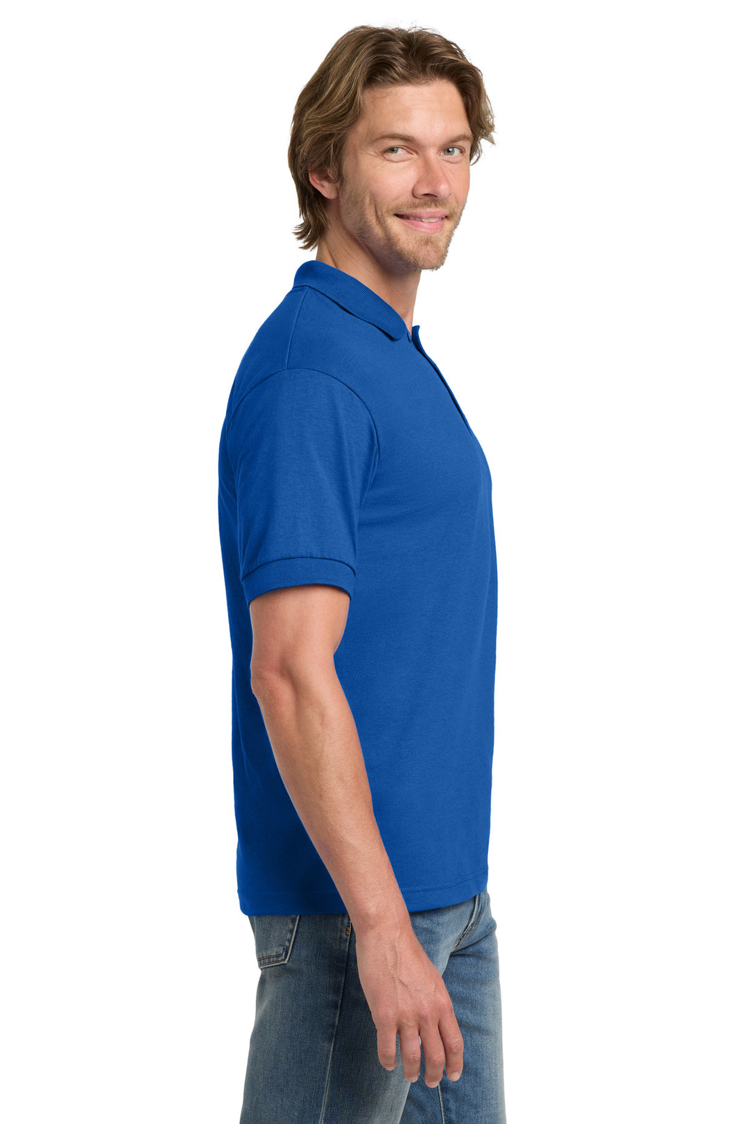 Royal Gildan - DryBlend 6-Ounce Jersey Knit Sport Shirt. 8800