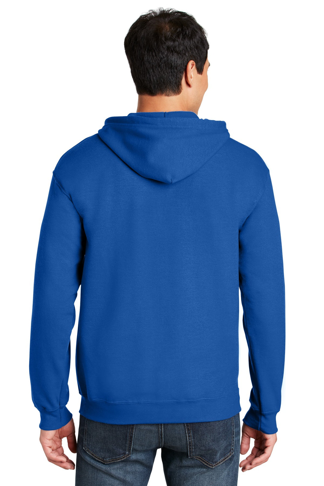Royal Gildan - Heavy Blend Full-Zip Hooded Sweatshirt. 18600