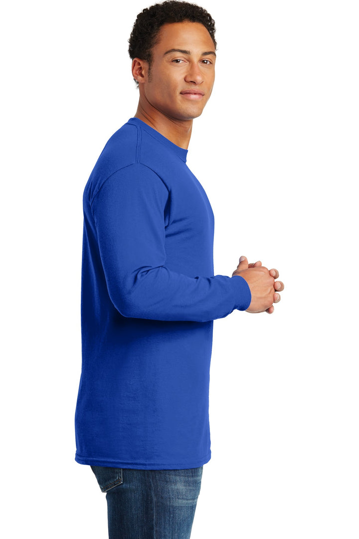 ROYAL Gildan - Heavy Cotton 100% Cotton Long Sleeve T-Shirt. 5400