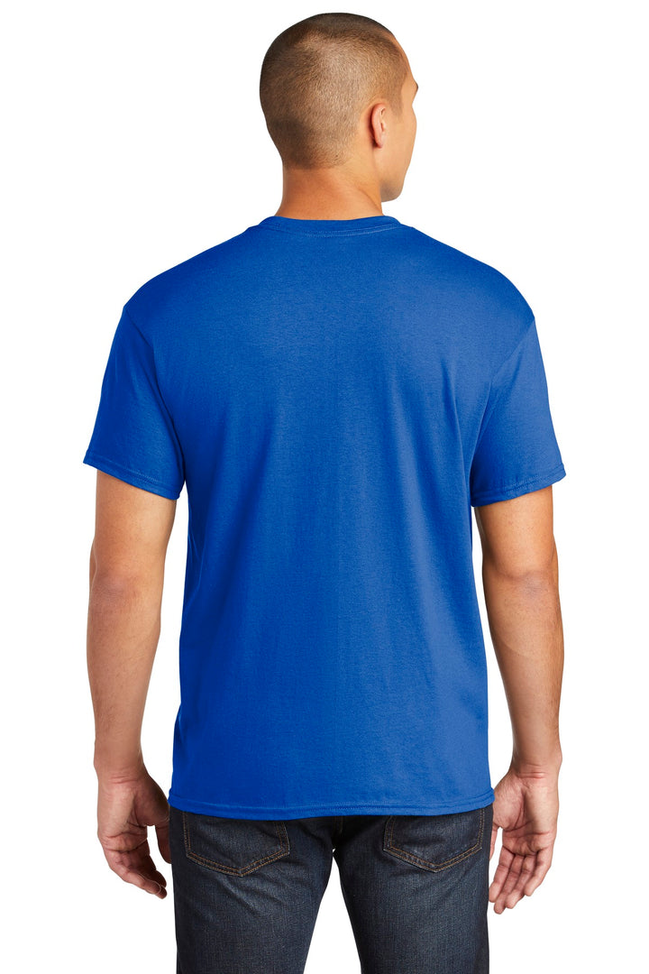 Royal Gildan Heavy Cotton 100% Cotton Pocket T-Shirt. 5300