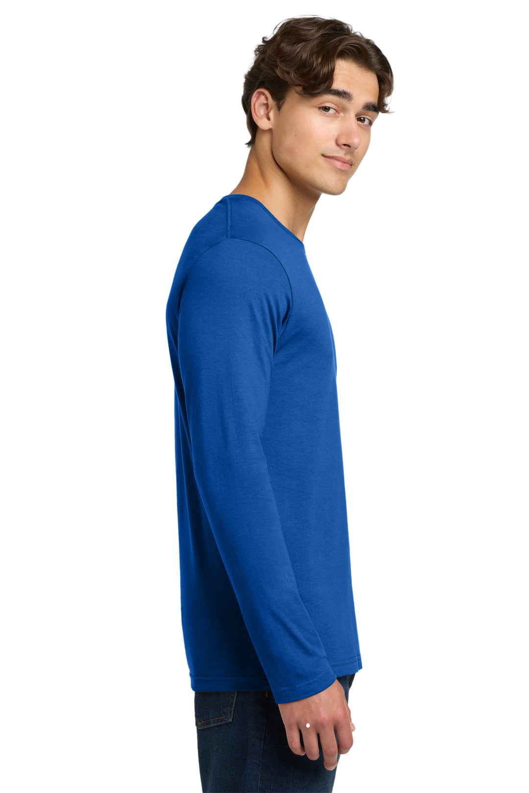 Royal Gildan Softstyle Long Sleeve T-Shirt. 64400