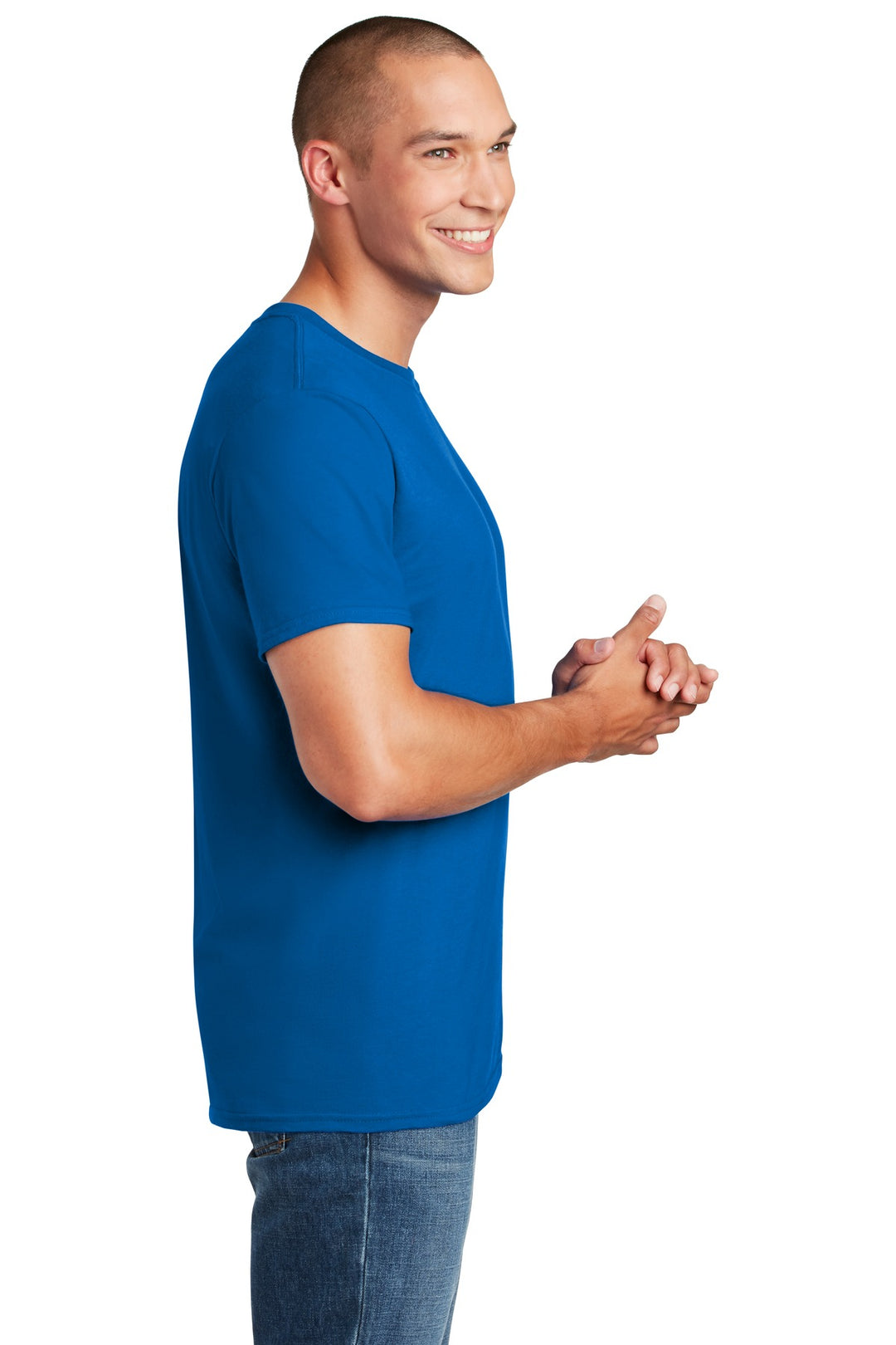 Royal Gildan Softstyle T-Shirt. 64000