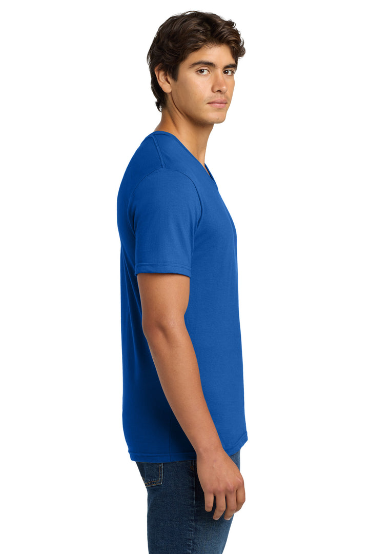 Royal Gildan Softstyle V-Neck T-Shirt. 64V00