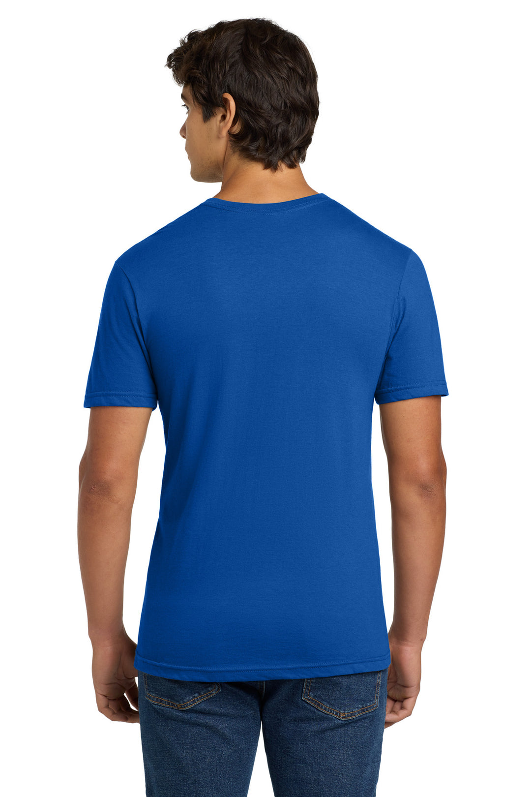 Royal Gildan Softstyle V-Neck T-Shirt. 64V00