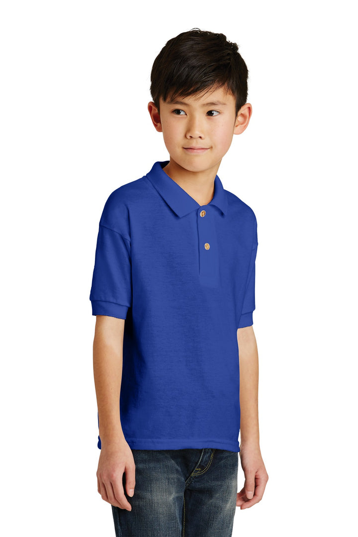 Royal Gildan Youth DryBlend 6-Ounce Jersey Knit Sport Shirt. 8800B