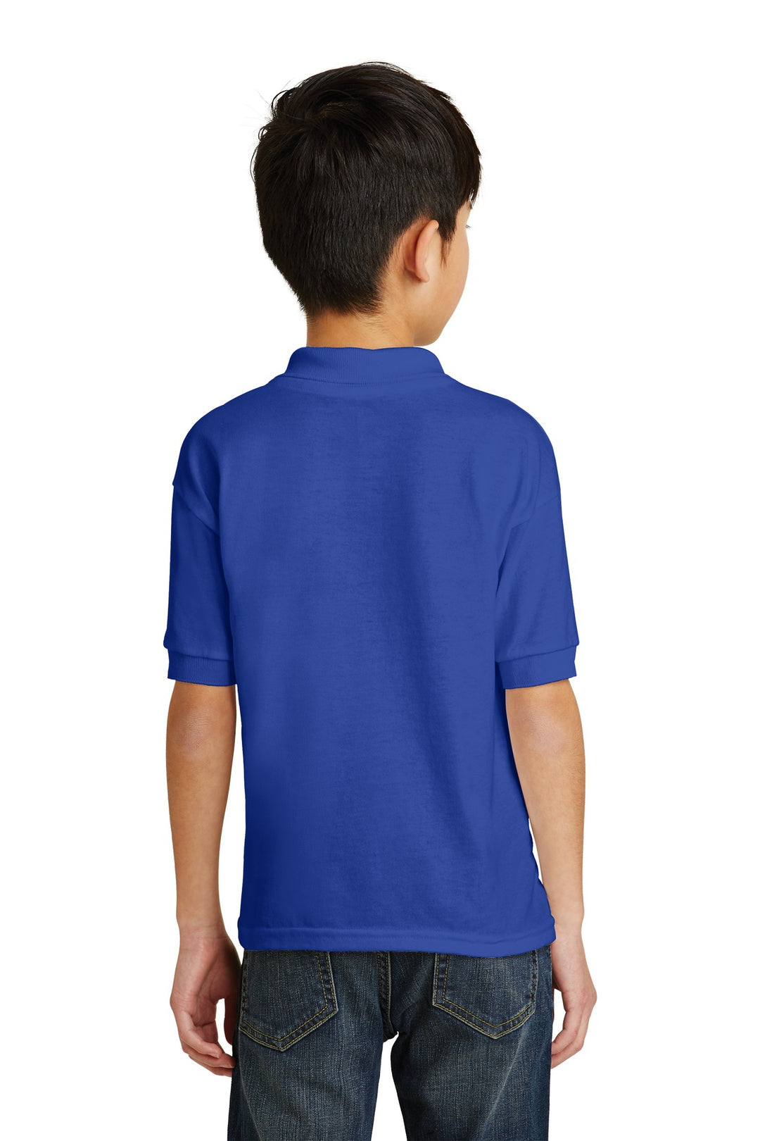 Royal Gildan Youth DryBlend 6-Ounce Jersey Knit Sport Shirt. 8800B
