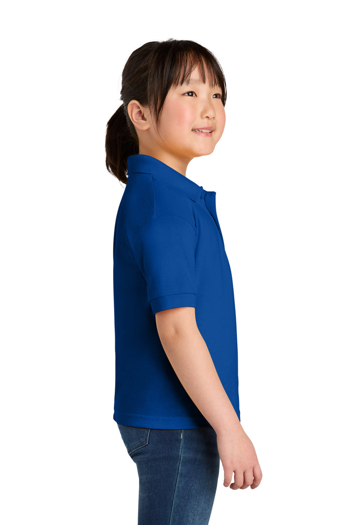 Royal Gildan Youth DryBlend 6-Ounce Jersey Knit Sport Shirt. 8800B