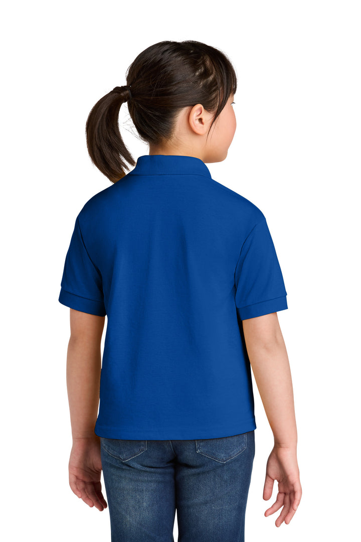 Royal Gildan Youth DryBlend 6-Ounce Jersey Knit Sport Shirt. 8800B