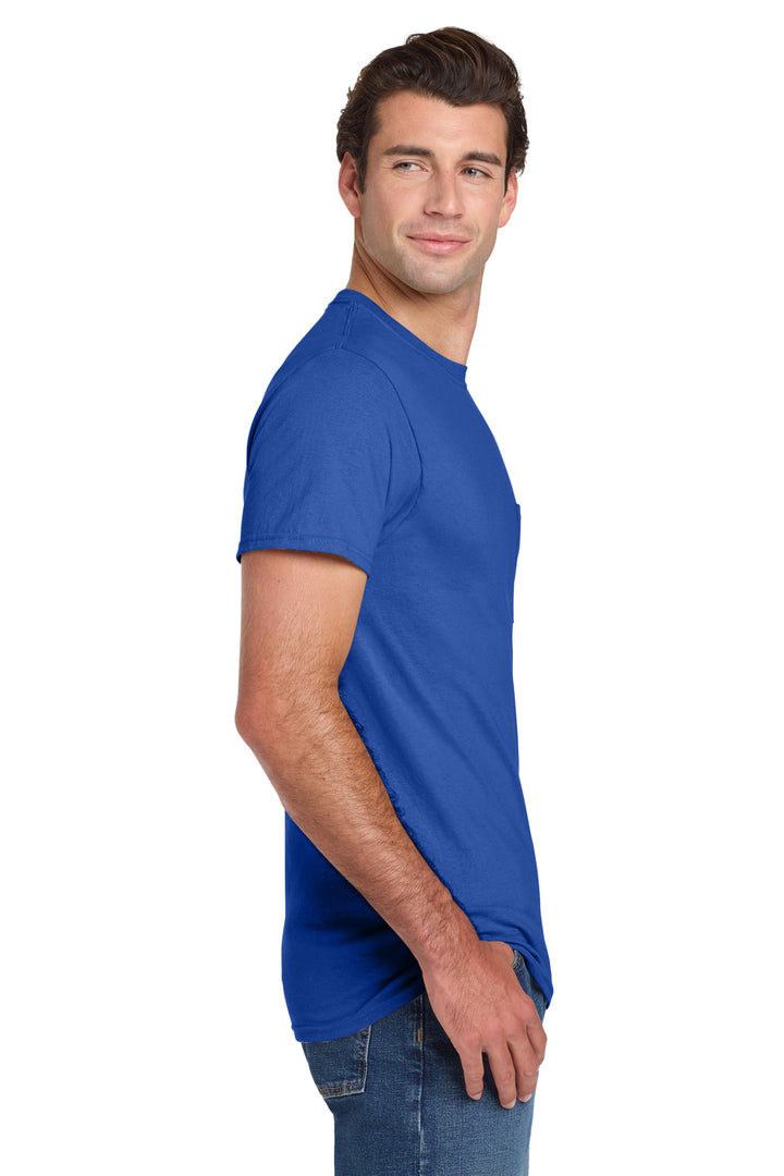 Royal Jerzees - Dri-Power 50/50 Cotton/Poly Pocket T-Shirt. 29MP