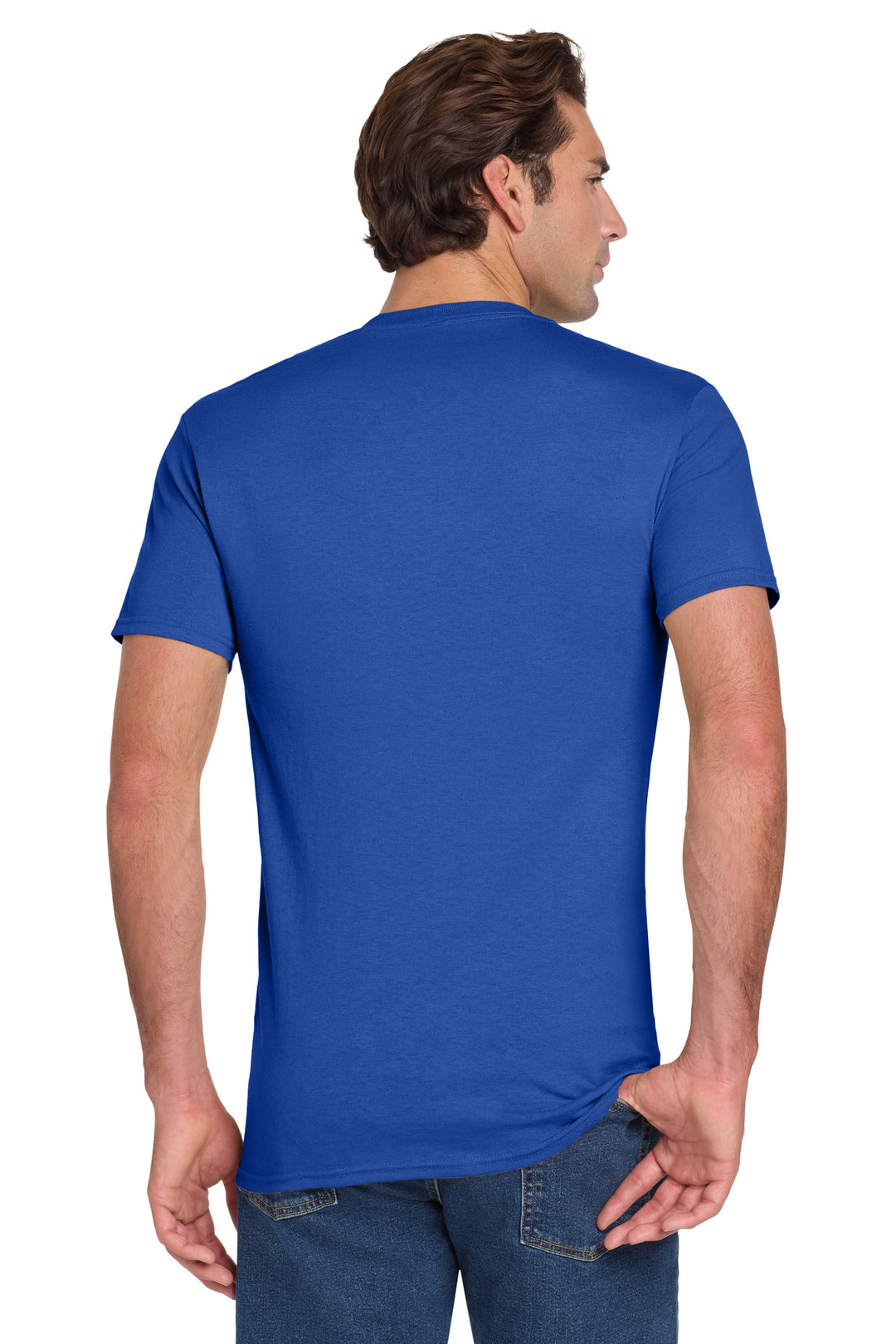 Royal Jerzees - Dri-Power 50/50 Cotton/Poly Pocket T-Shirt. 29MP
