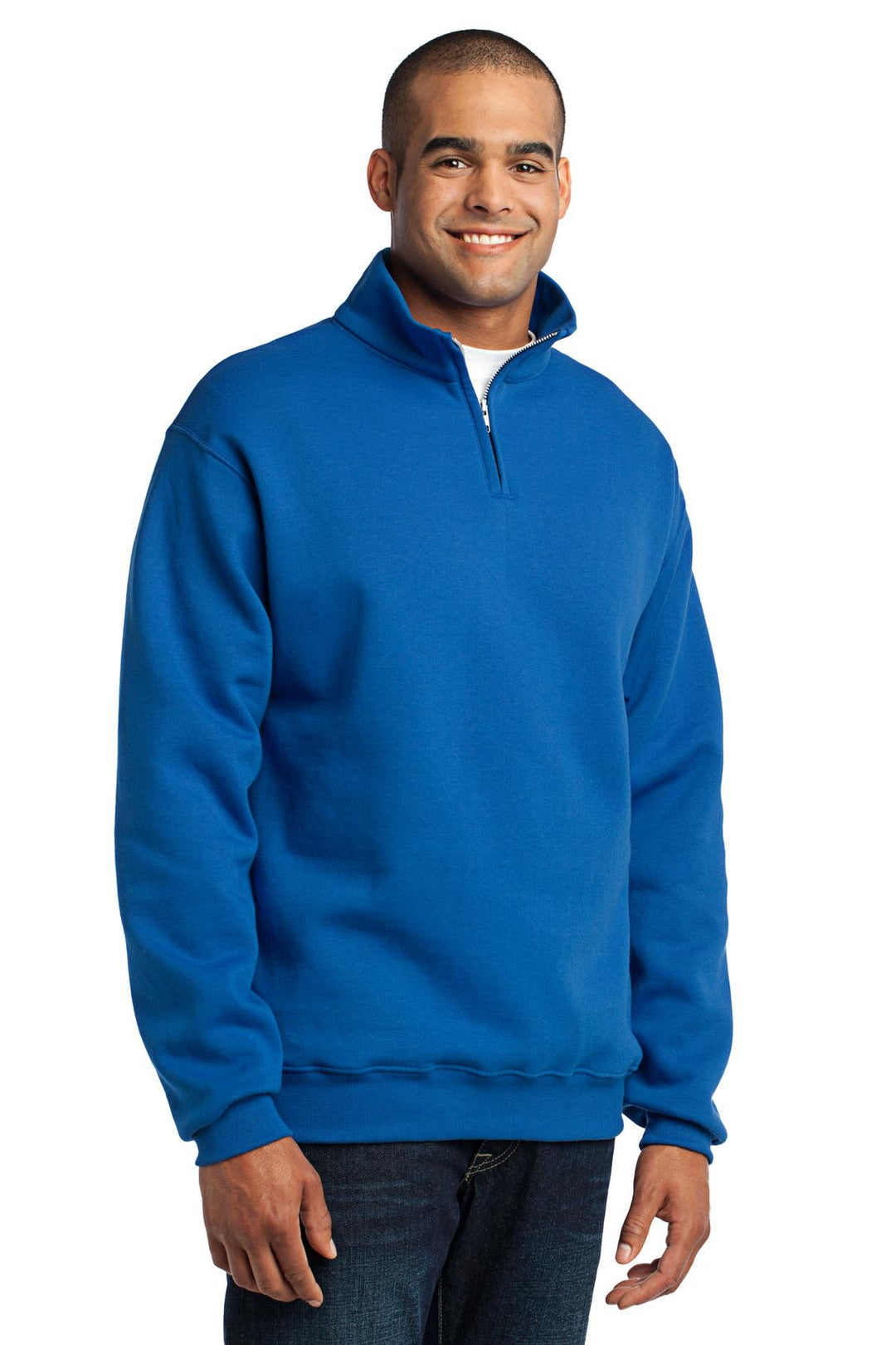 Royal Jerzees - NuBlend 1/4-Zip Cadet Collar Sweatshirt. 995M