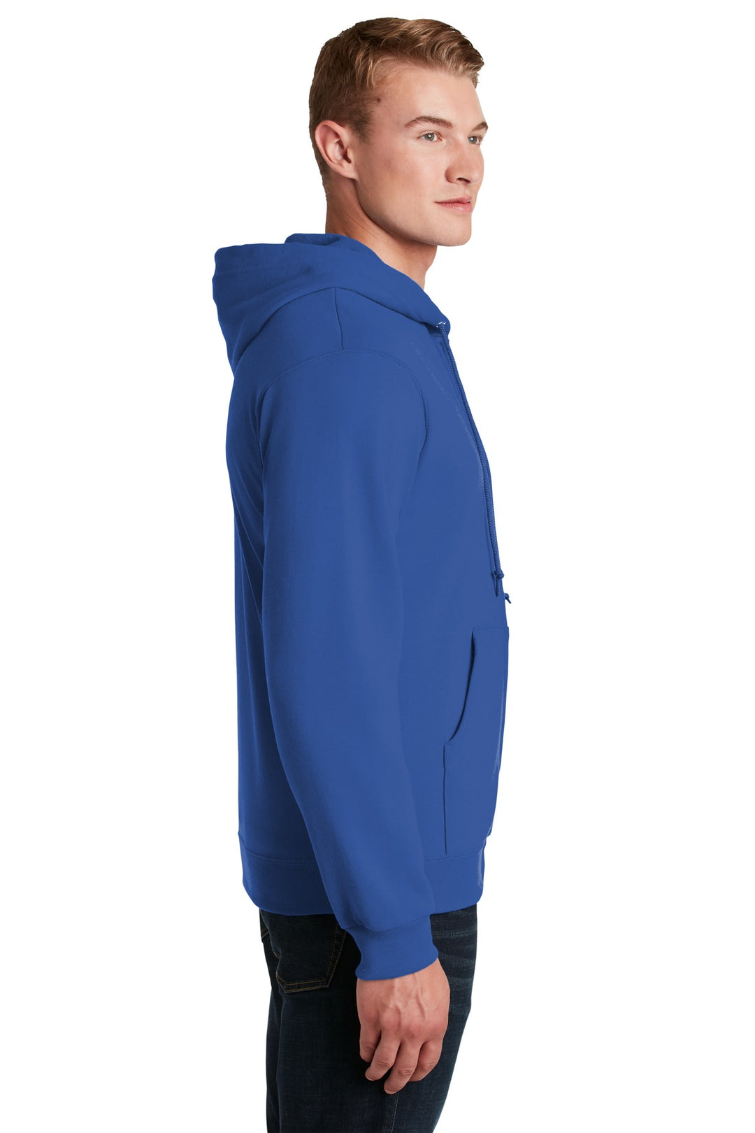 ROYAL Jerzees - NuBlend Full-Zip Hooded Sweatshirt. 993M