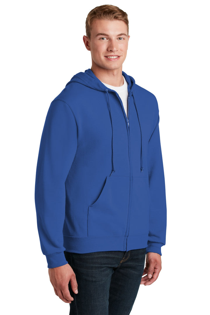 ROYAL Jerzees - NuBlend Full-Zip Hooded Sweatshirt. 993M