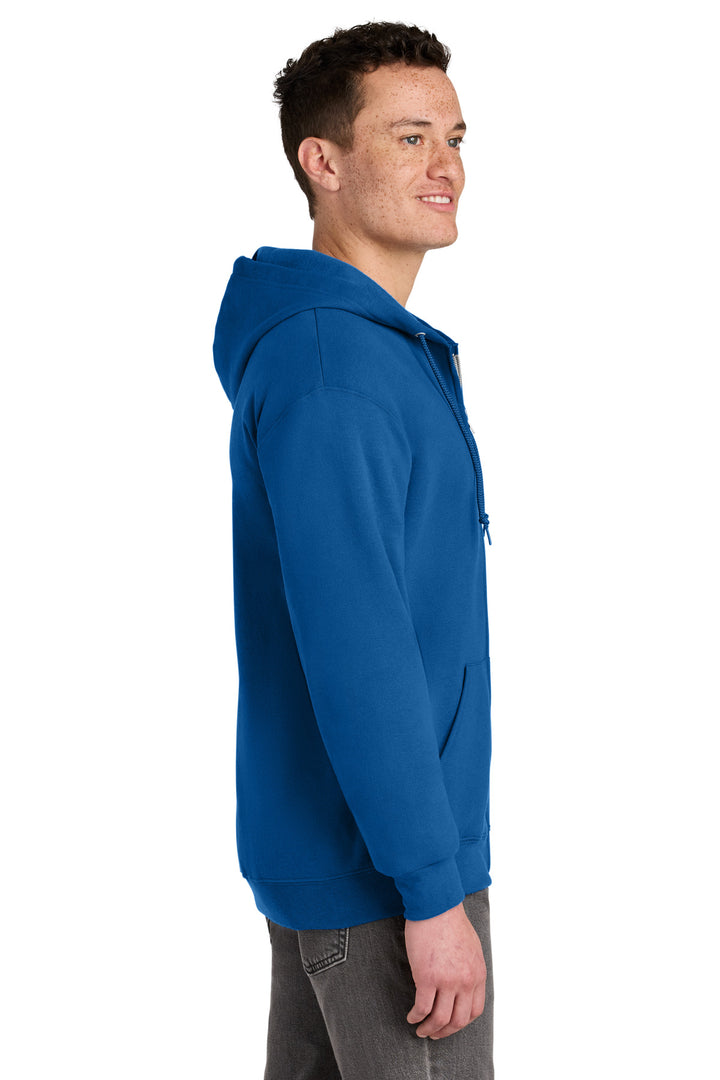 ROYAL Jerzees - NuBlend Full-Zip Hooded Sweatshirt. 993M