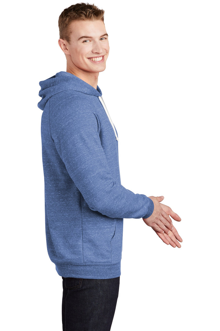 Royal Jerzees Snow Heather French Terry Raglan Hoodie 90M