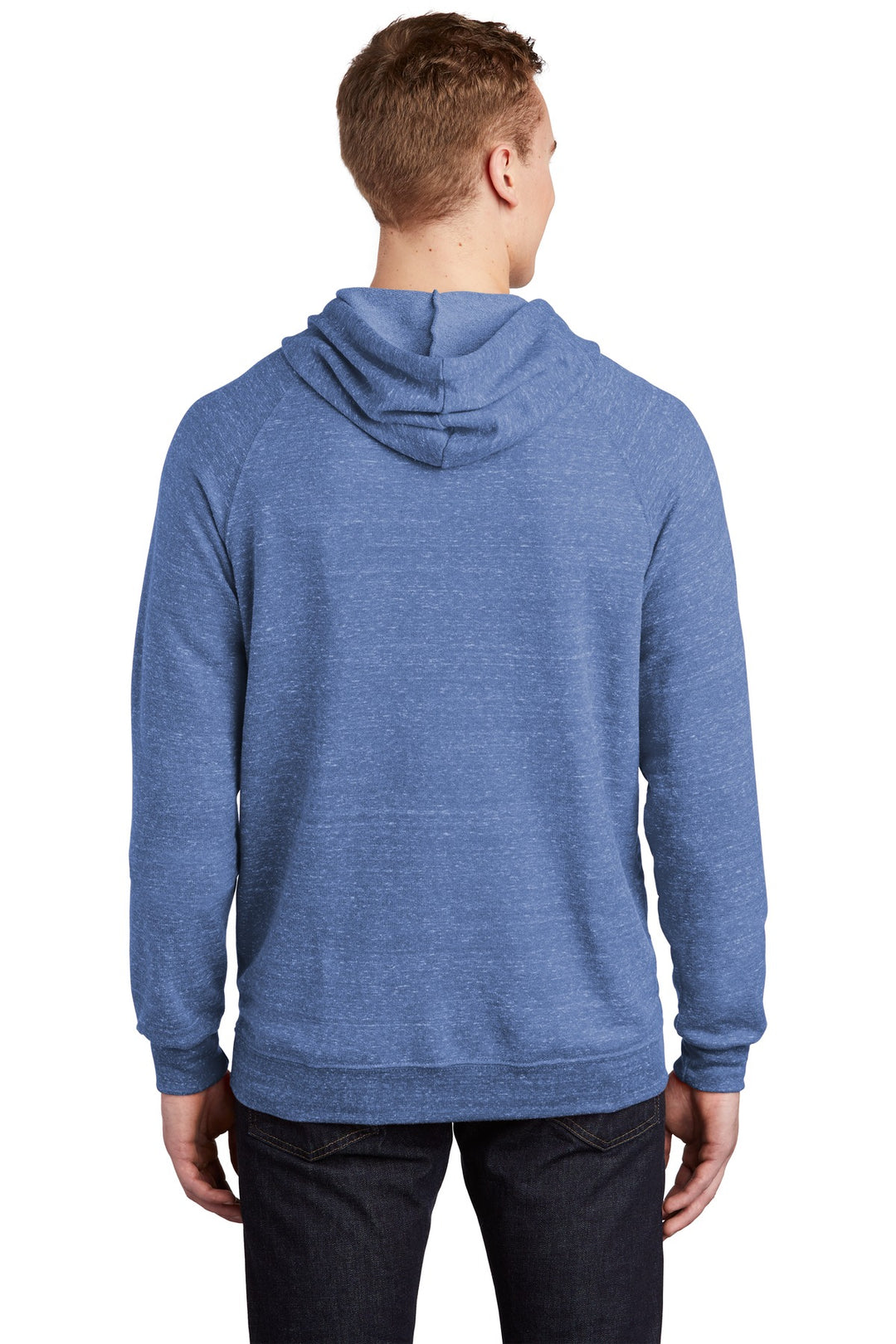 Royal Jerzees Snow Heather French Terry Raglan Hoodie 90M