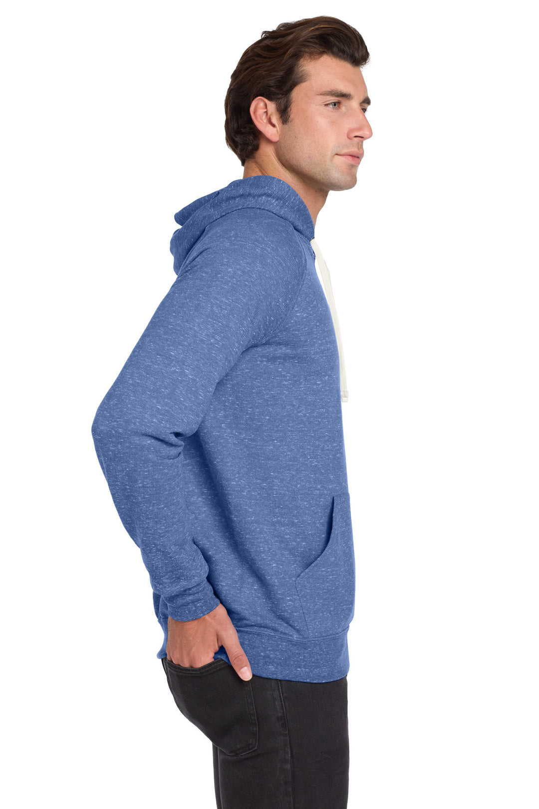 Royal Jerzees Snow Heather French Terry Raglan Hoodie 90M