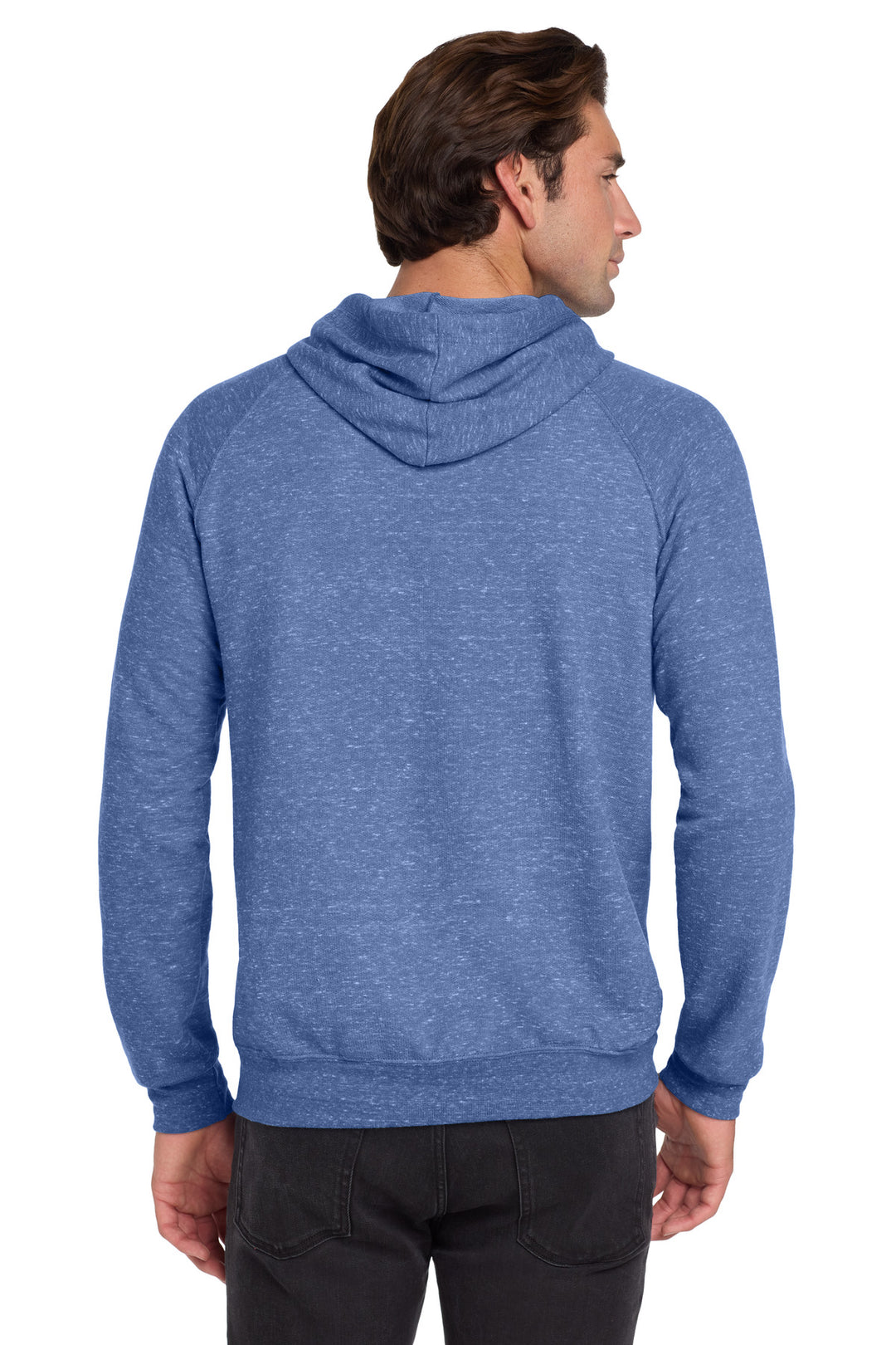 Royal Jerzees Snow Heather French Terry Raglan Hoodie 90M