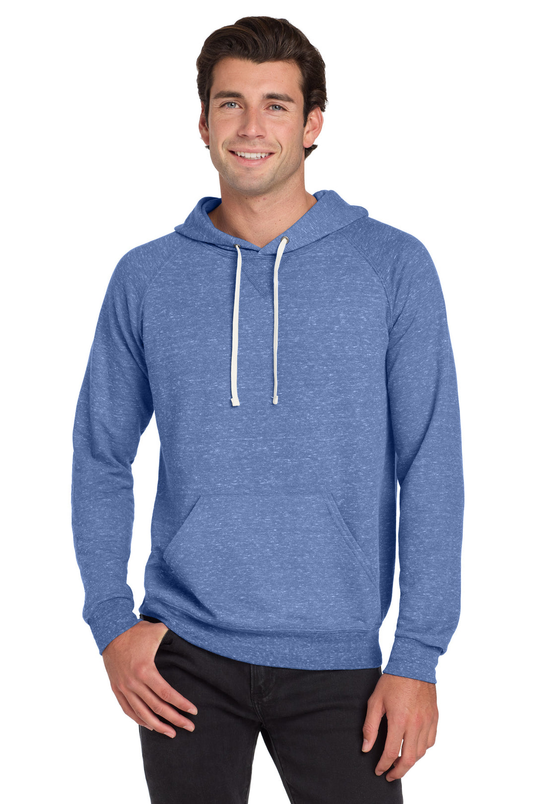 Royal Jerzees Snow Heather French Terry Raglan Hoodie 90M
