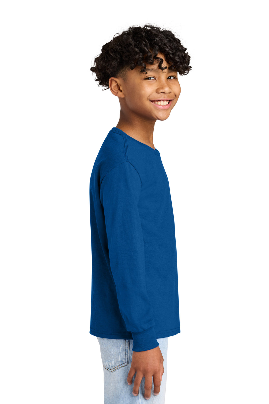Royal Jerzees Youth Dri-Power 50/50 Cotton/Poly Long Sleeve 29BL