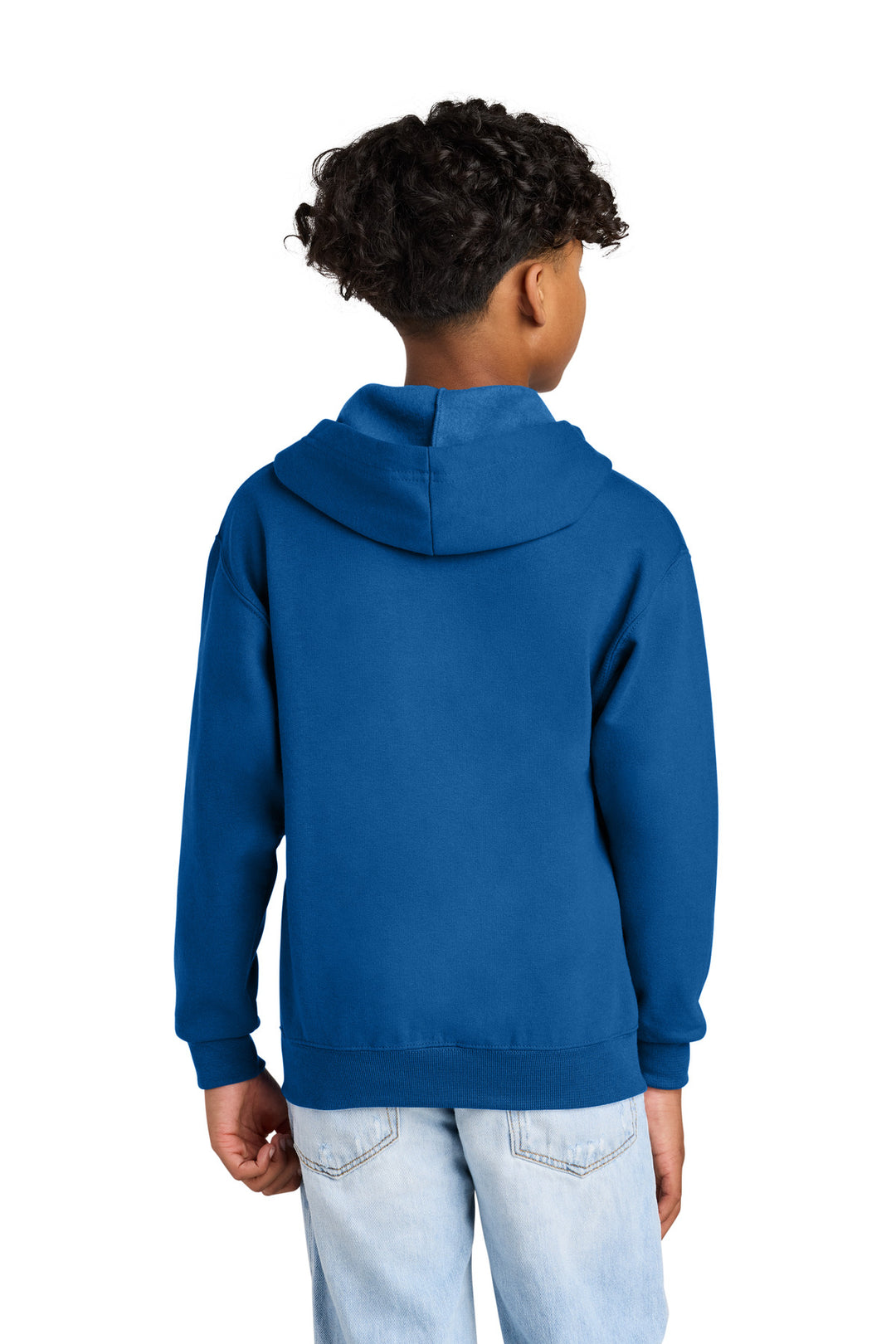 Royal Jerzees - Youth NuBlend Full-Zip Hooded Sweatshirt. 993B