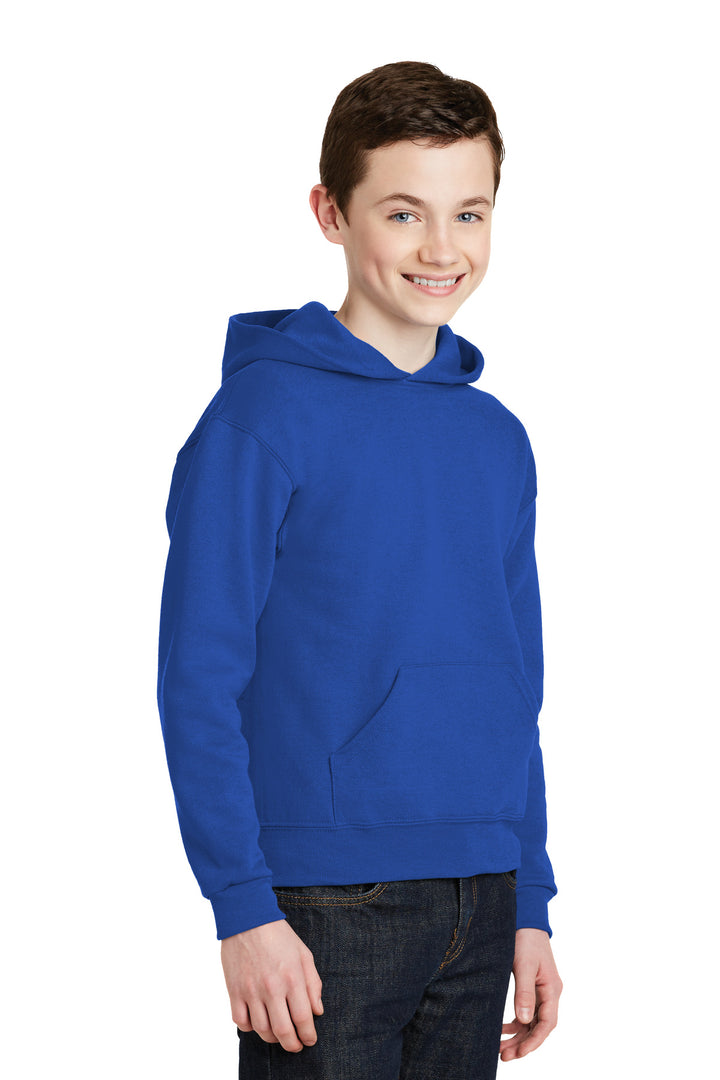 ROYAL Jerzees - Youth NuBlend Pullover Hooded Sweatshirt. 996Y
