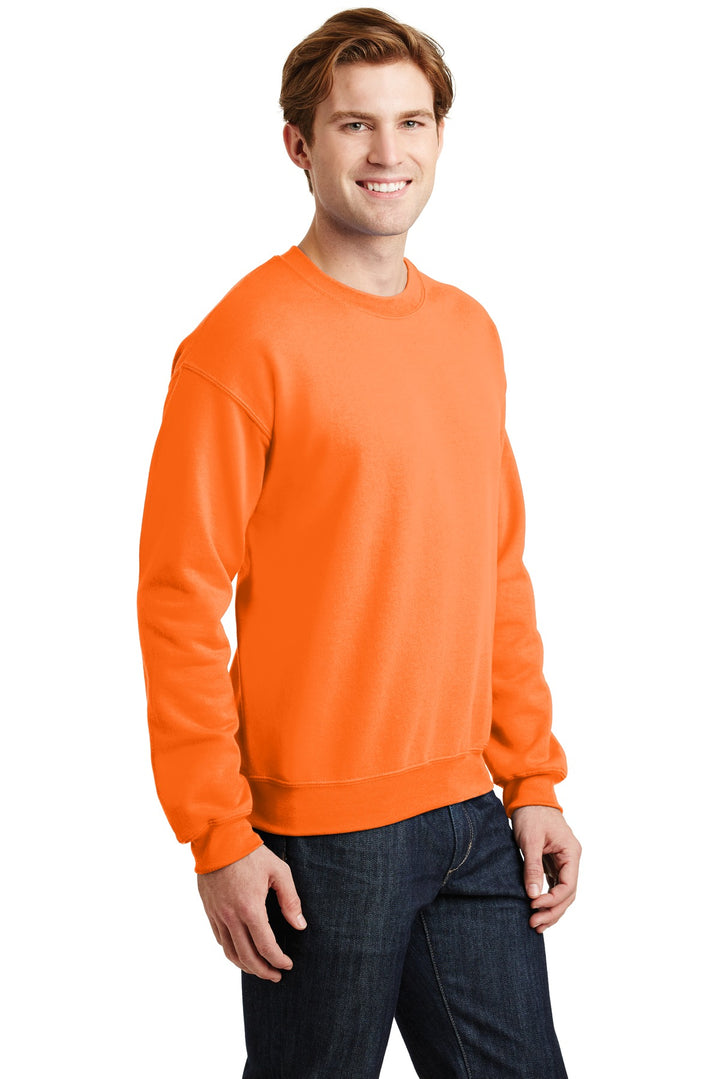 S Orange Gildan Heavy Blend Crewneck Sweatshirt. 18000