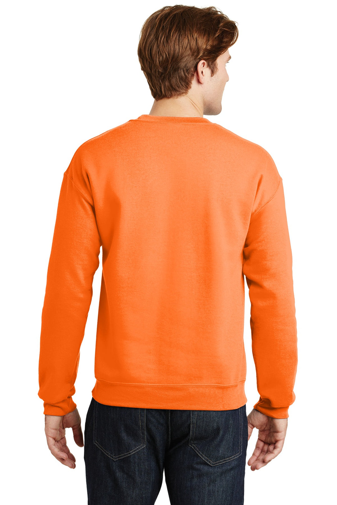 S Orange Gildan Heavy Blend Crewneck Sweatshirt. 18000