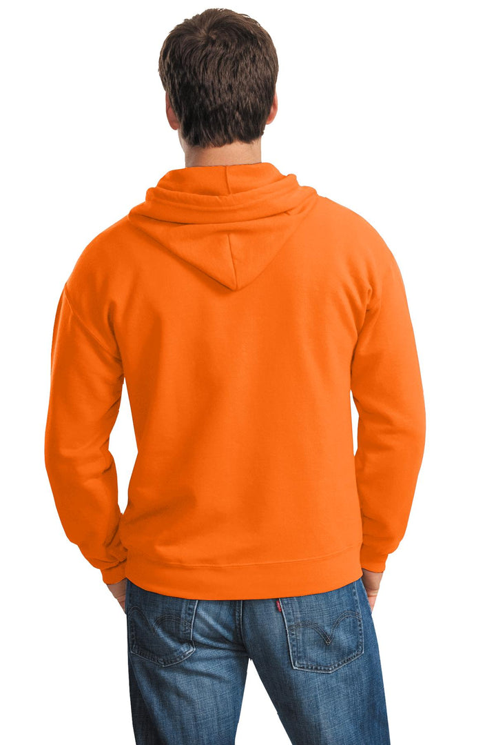 S Orange Gildan - Heavy Blend Full-Zip Hooded Sweatshirt. 18600