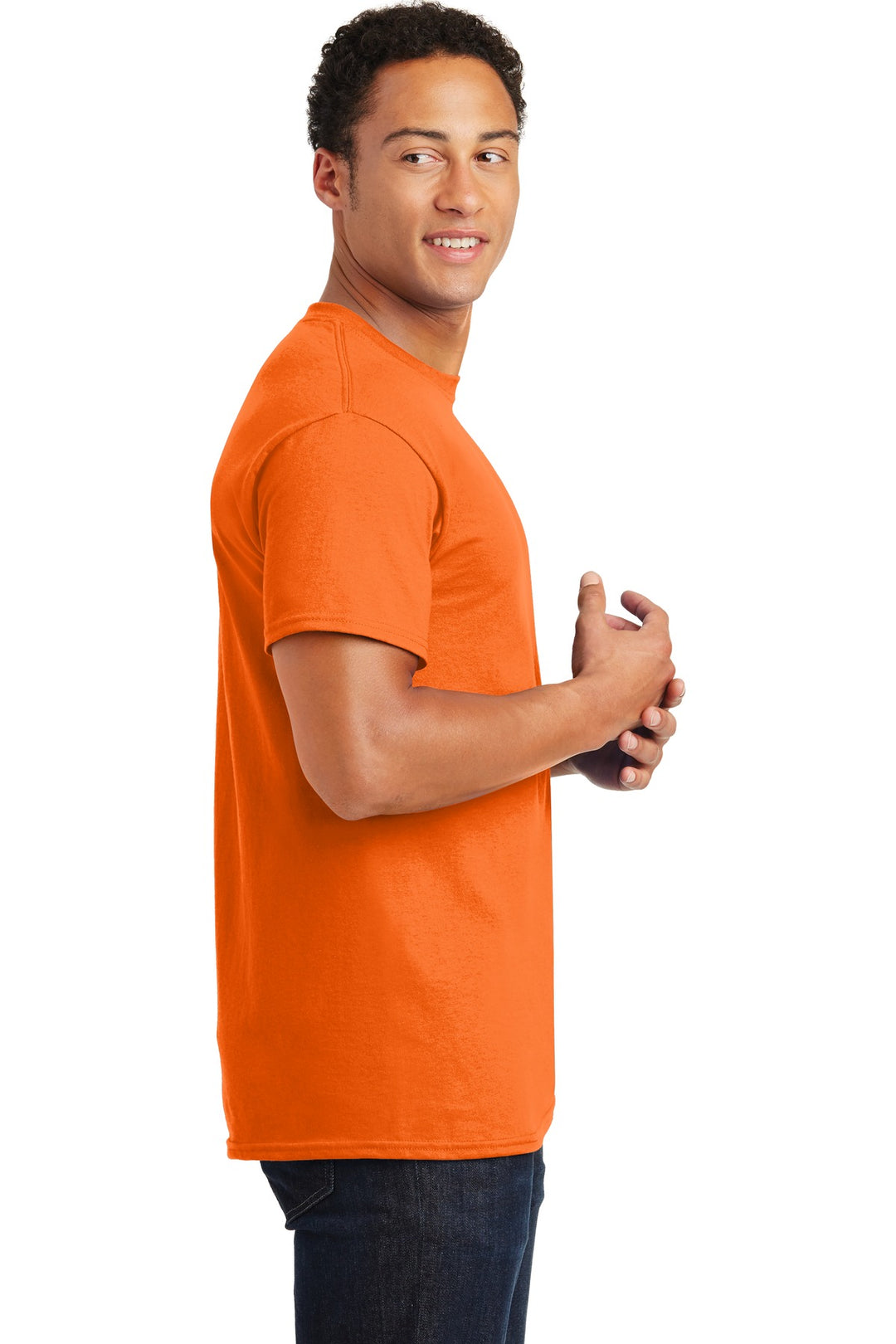 S Orange Gildan - Ultra Cotton 100% US Cotton T-Shirt. 2000