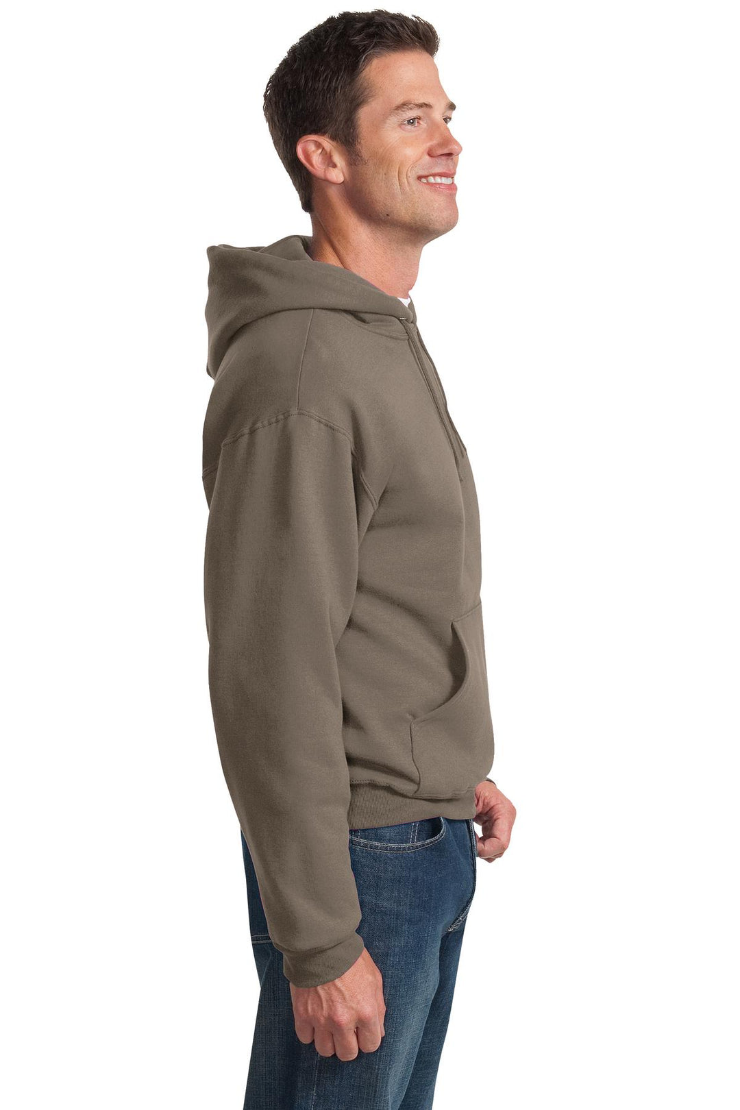 Safari Jerzees NuBlend Pullover Hooded Sweatshirt. 996M